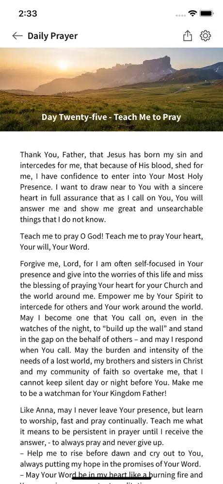 Pray the Word