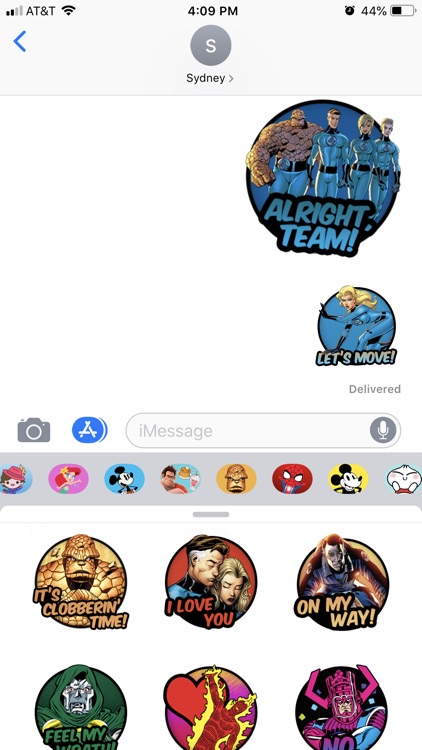 Fantastic Four Stickers