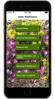 idaho wildflowers iphone screenshot 2