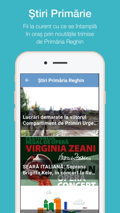Reghin City App Screenshot