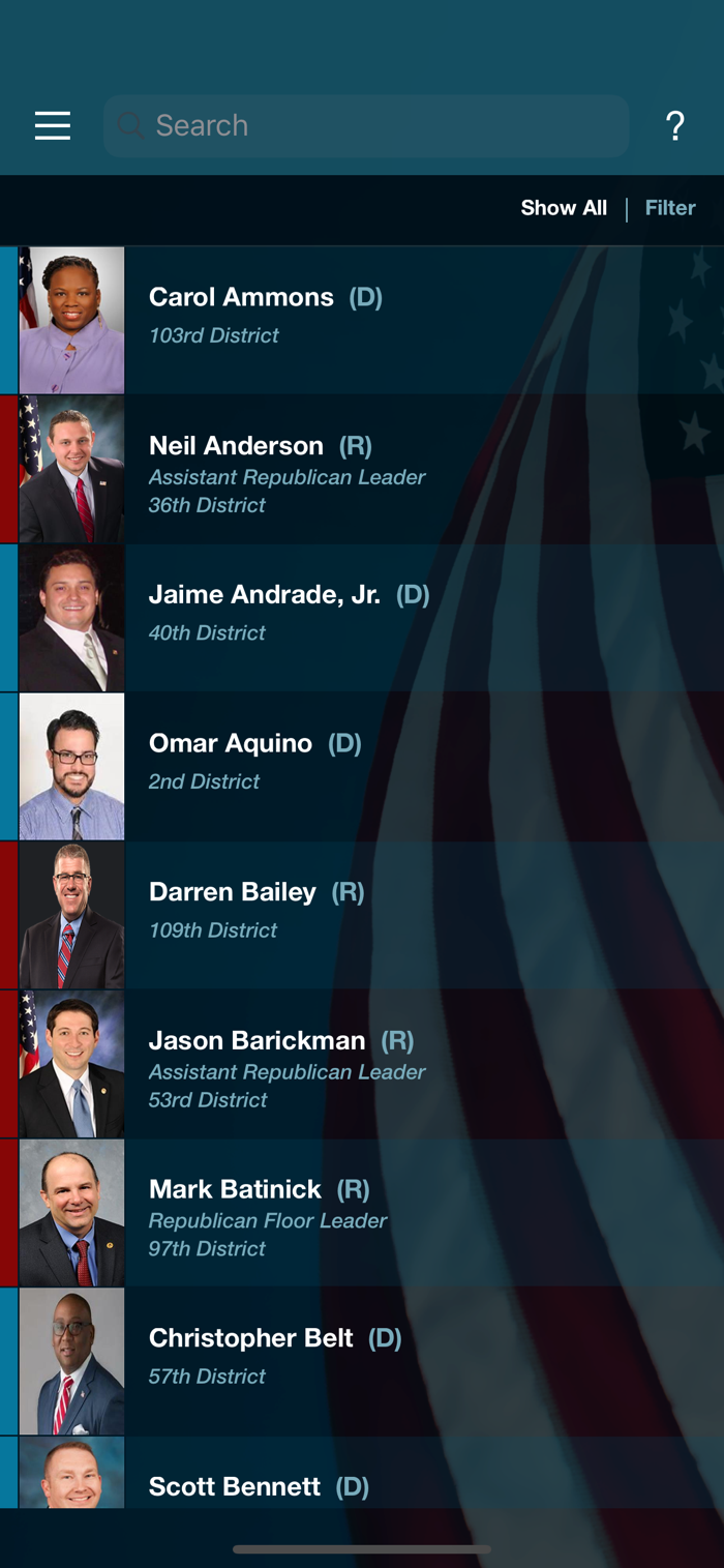 IL AFL-CIO Leg. Directory