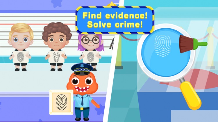 Kids Police Car Driving Game screenshot-3