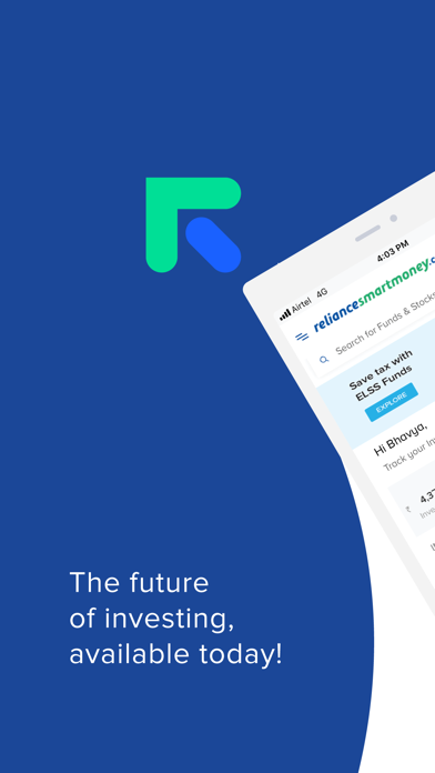reliancesmartmoney.com Screenshot