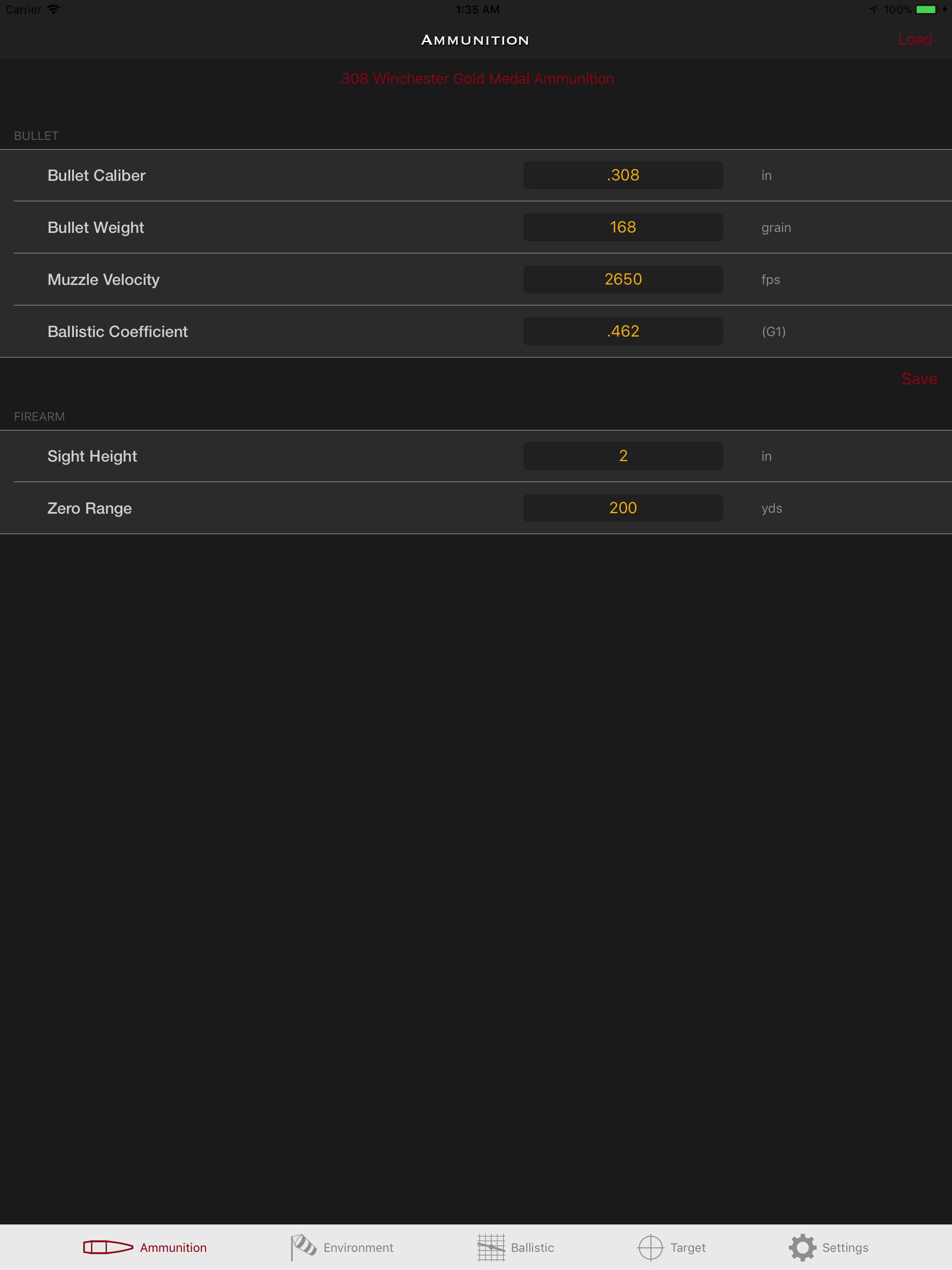 SBC - Ballistic Calculator app screenshot 15