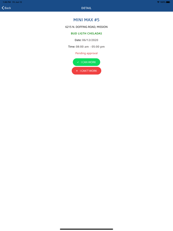 Conzeptos App iPad screenshot