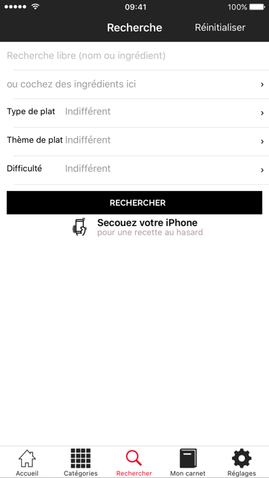 Screenshot #3 pour Cuisine : Recette de cuisine