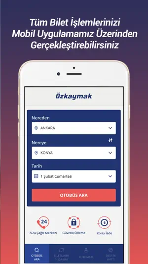 Özkaymak Turizm screenshot 1