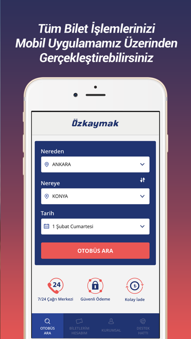 Özkaymak Turizm Screenshot