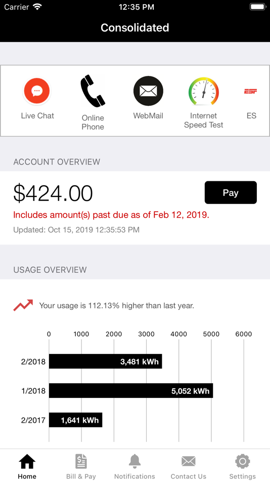 #2. Consolidated MyAccount (iOS) 由: Consolidated Telcom