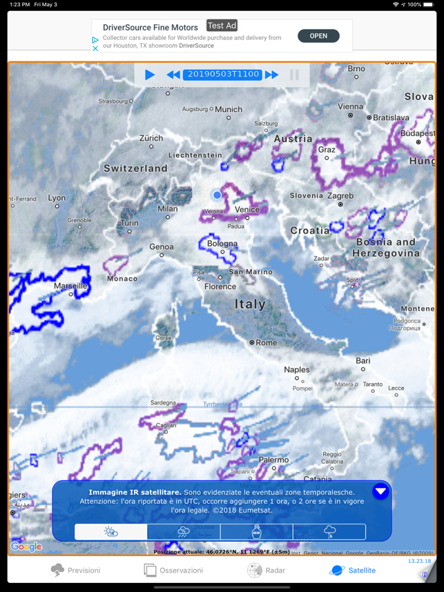 ‎METEO TRENTINO Screenshot