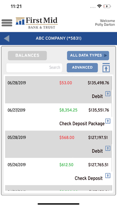 First Mid Business Mobile Screenshot