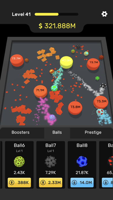 Screenshot #3 pour Idle Balls 3D