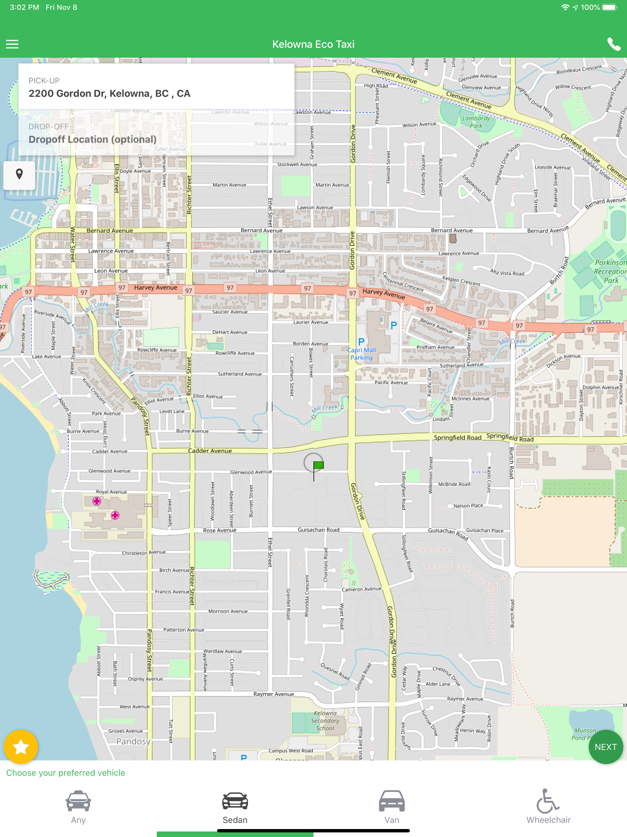 ECO Taxi Kelowna screenshot 9