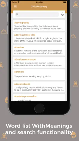 Game screenshot Civil Dictionary Offline apk