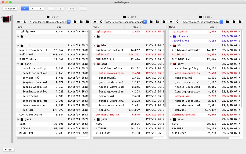#2. Compare (macOS) 由: Amsterdamsoft LLC