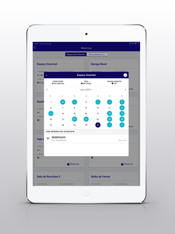 Seval Condomínios iPad screenshot 5 - Social Networking app
