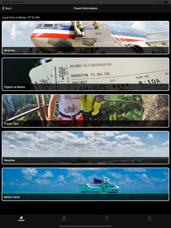 Belize Resort & Spa iPad screenshot 3 - Travel app