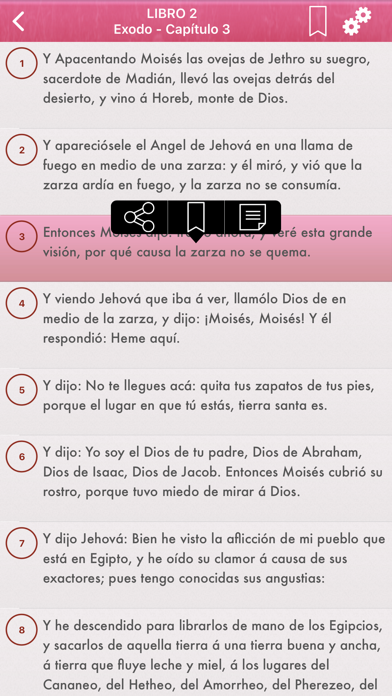 Santa Biblia en idiom... screenshot1