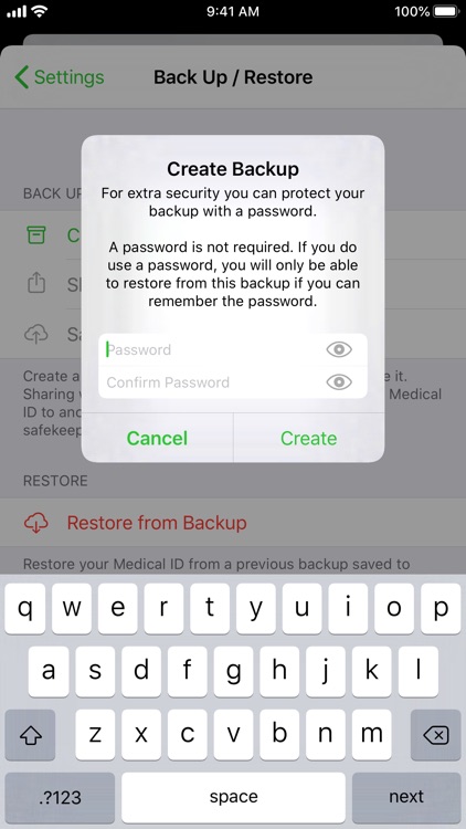 Medical ID Record screenshot-8