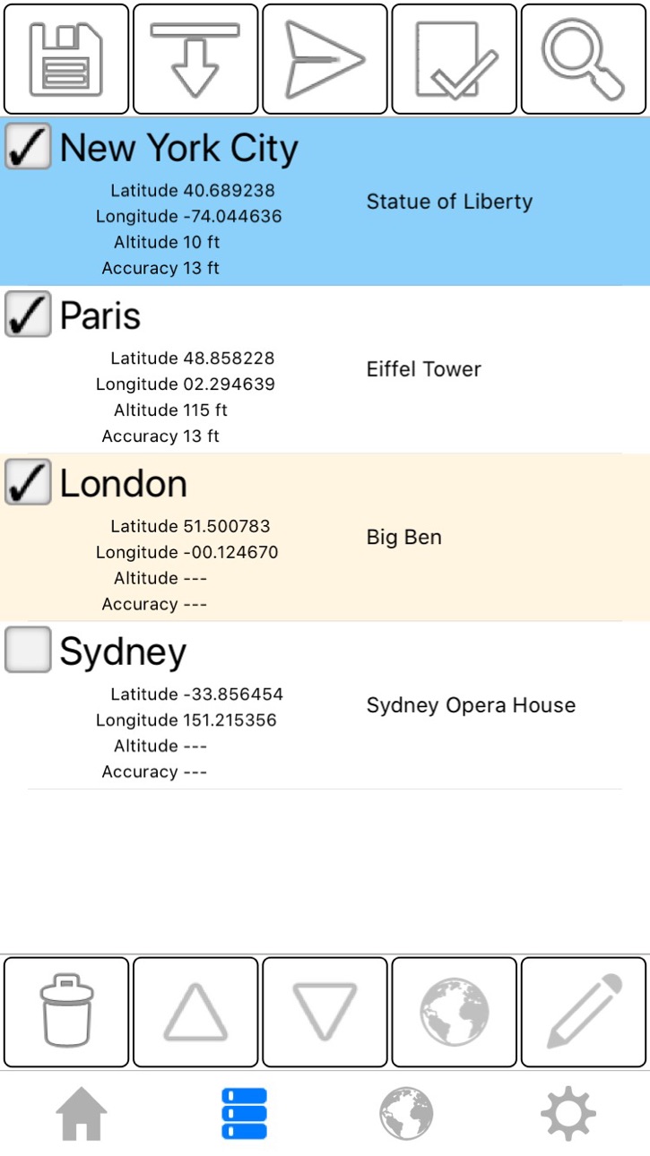 iPhone screenshot