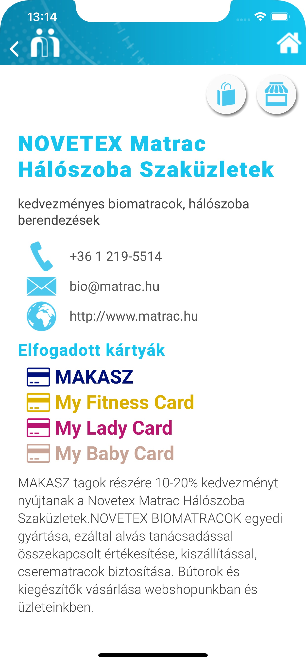 Makasz Kedvezménykártya