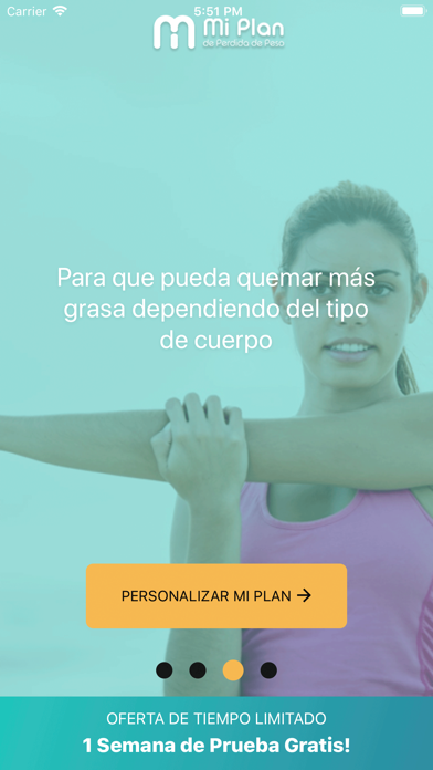 Screenshot #1 pour Mi Plan de Perdida de Peso