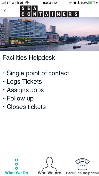 Sea Containers Facilities
