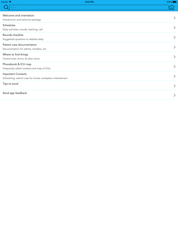 Screenshot #4 pour Halifax ICU Rotation Info