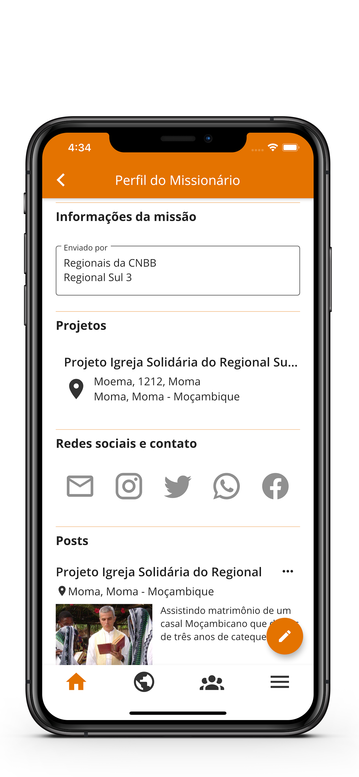 App Missionário Ad Gentes