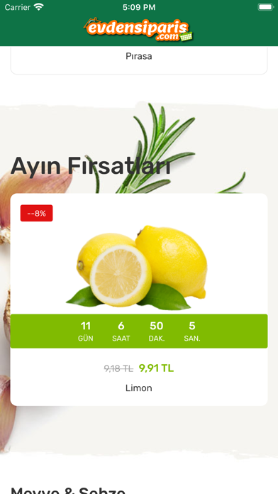 Screenshot #3 pour Evden Sipariş