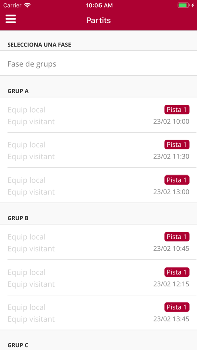 Torneig Casteller de Futbol Screenshot