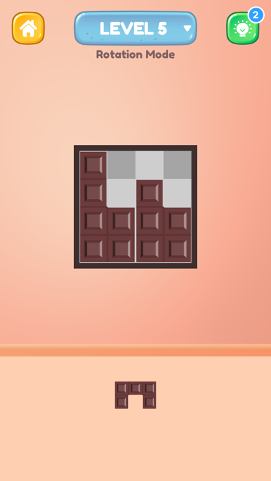 ピタチョコパズル - 頭が良くなるチョコレートパズルゲームのおすすめ画像1
