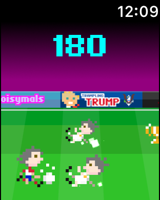 Bit Soccer arcade game screenshot 6