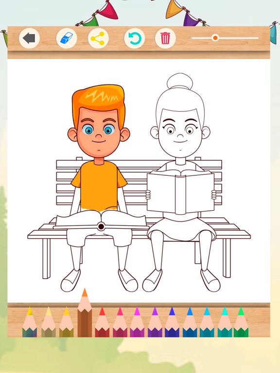 Coloring Pages – Drawing Games iPad screenshot 4 - Photo & Video app