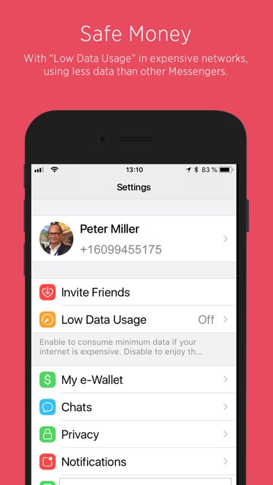 Screenshot #2 pour Upco Mobile Messenger