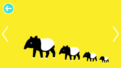 Black White Animals for Babies Screenshot