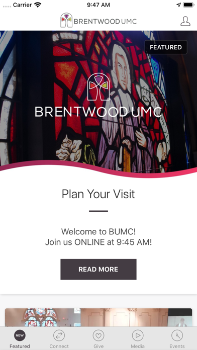 Screenshot 1 of Brentwood United Methodist App