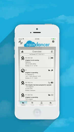 Raindancer Mobile screenshot 1