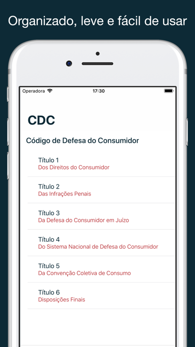 CDC - Código Defesa Consumidor Screenshot