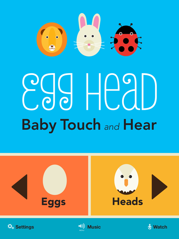 Egg Head: Peekaboo Baby Funのおすすめ画像1