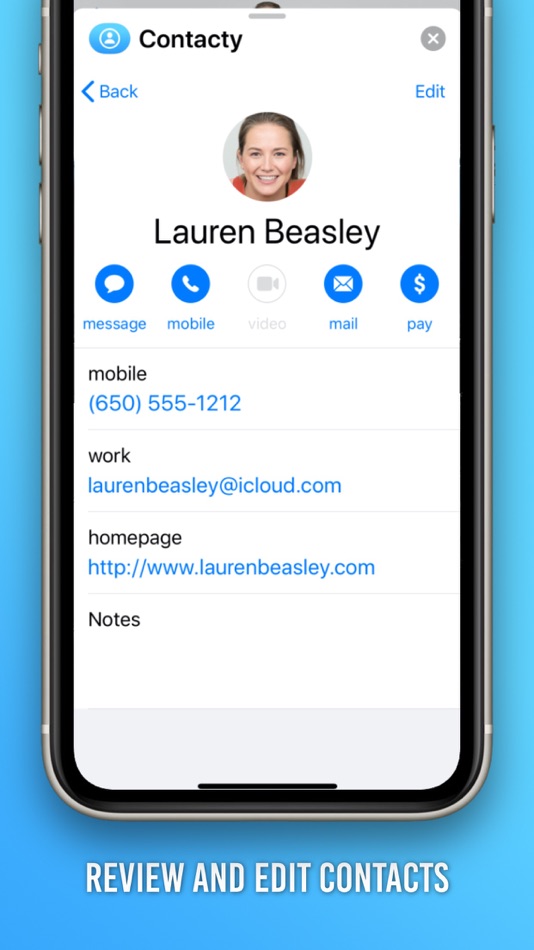 #4. Contacty for Messages (iOS) 由: Daniel McGloin