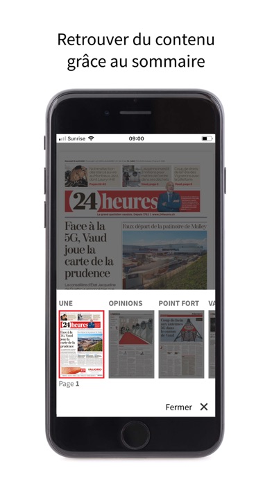 24 heures, le journal