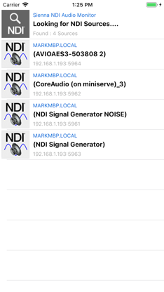 NDI Audio screenshot 1