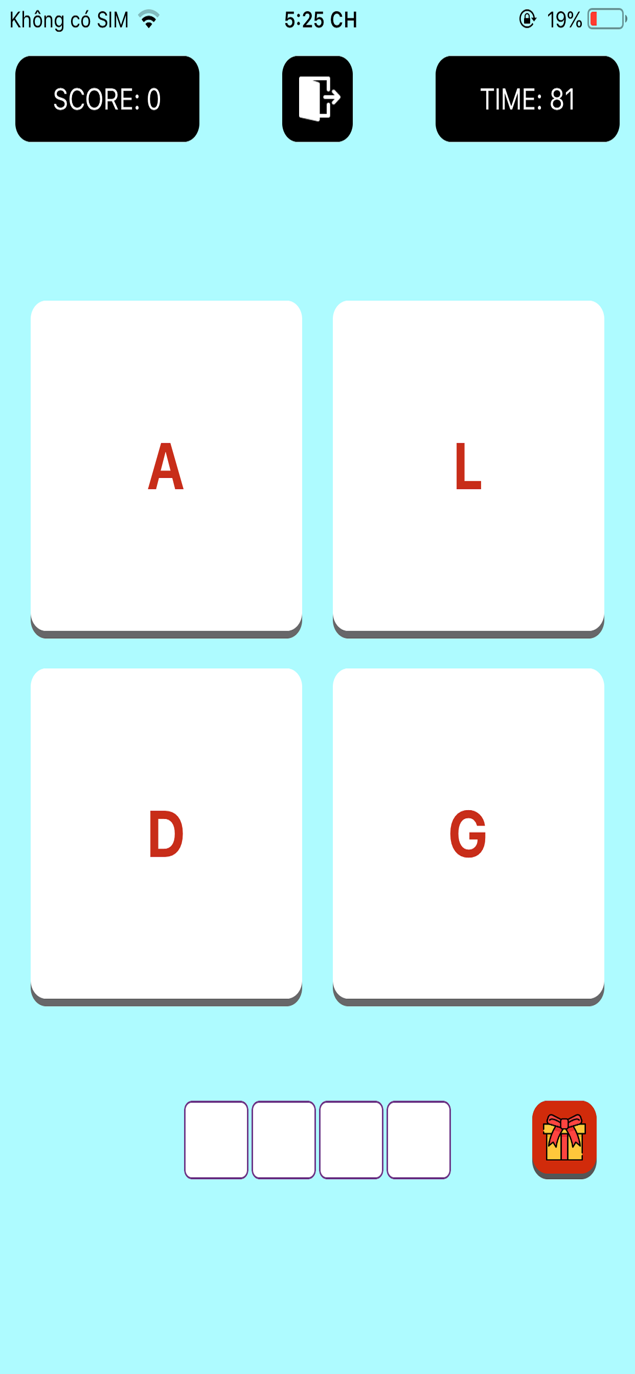4 Letters Word Puzzle screenshot 5