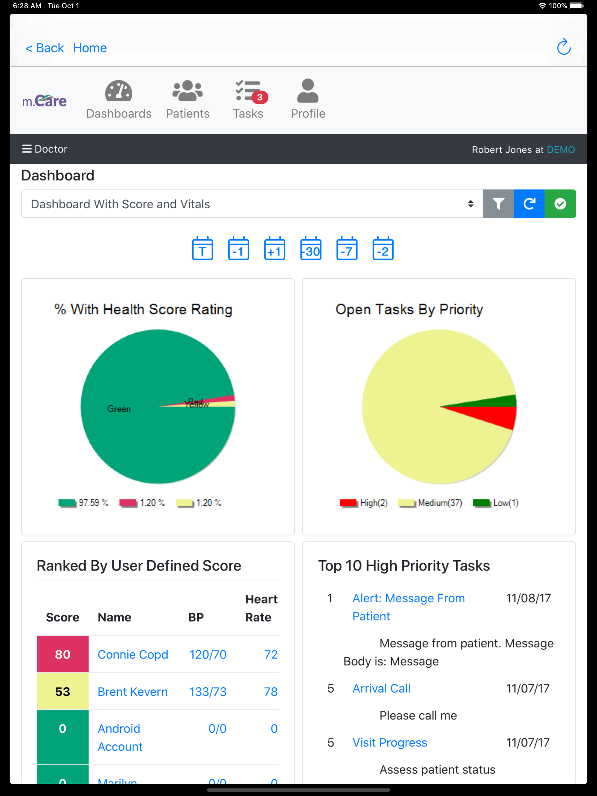m.Care Monitor screenshot 5