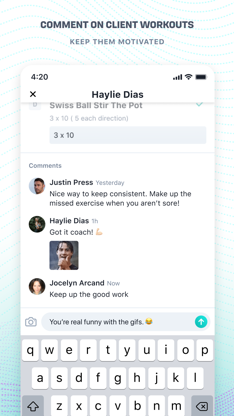 TrueCoach Connect screenshot 4