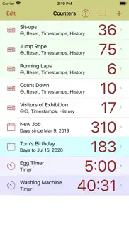 nombri (tally counter) iphone screenshot 1