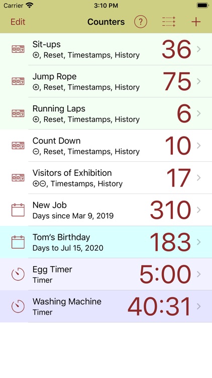 Nombri (Tally Counter)