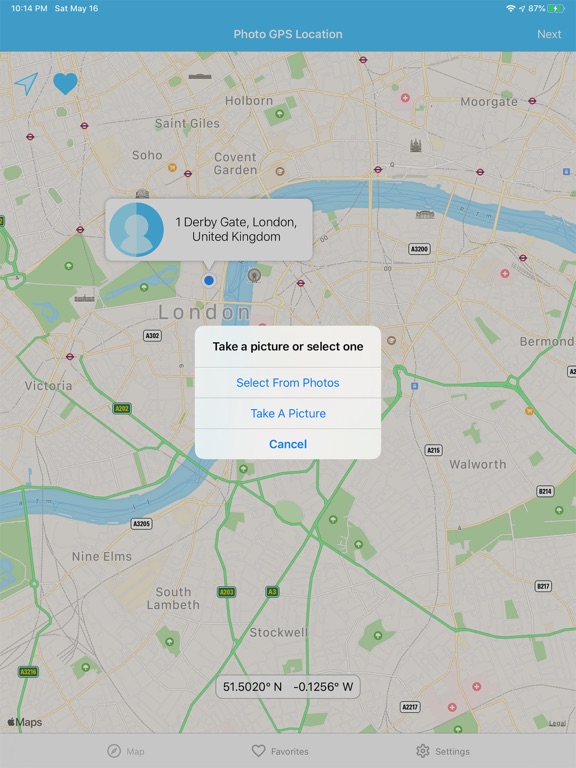 Screenshot #6 pour Photo GPS Location