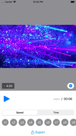 Video speed changer screenshot 1